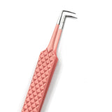 Professional High Precision 90 Degree Volume Lash Tweezers for Eyelash Extensions