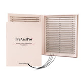 Pre and Pro Premade Narrow Volume Fans Mixed Length Tray 1800 - 2400 Fans