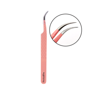 Professional Curved Isolation Lash Tweezers